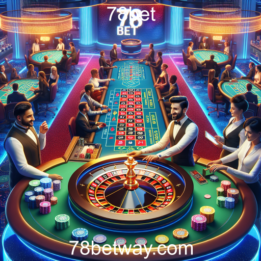 A Emoção da Roleta Ao Vivo no 78bet